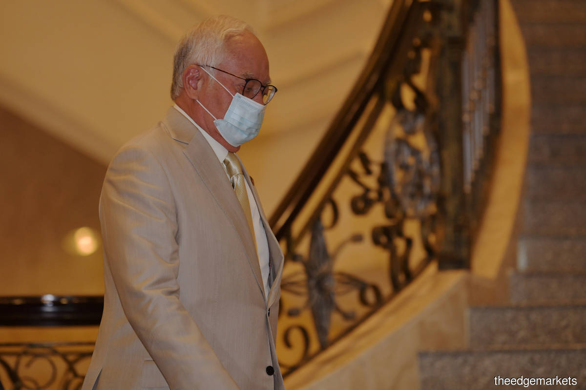 A source close to the case told The Edge today that the money was returned through a representative of Najib (pic), but it was not clear if the cash was given to Umno. (Photo by Mohd Suhaimi Mohamed Yusuf/The Edge)